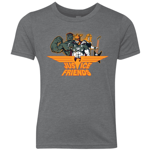 T-Shirts Premium Heather / YXS Justice Friends Youth Triblend T-Shirt