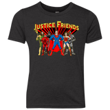 T-Shirts Vintage Black / YXS Justice Friends Youth Triblend T-Shirt