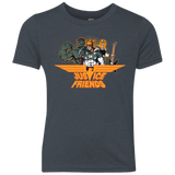 T-Shirts Vintage Navy / YXS Justice Friends Youth Triblend T-Shirt