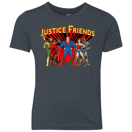 T-Shirts Vintage Navy / YXS Justice Friends Youth Triblend T-Shirt