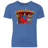 T-Shirts Vintage Royal / YXS Justice Friends Youth Triblend T-Shirt