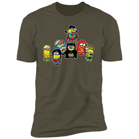 T-Shirts Military Green / S Justice Minions Men's Premium T-Shirt