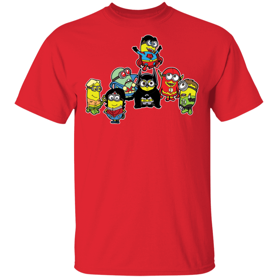 T-Shirts Red / S Justice Minions T-Shirt