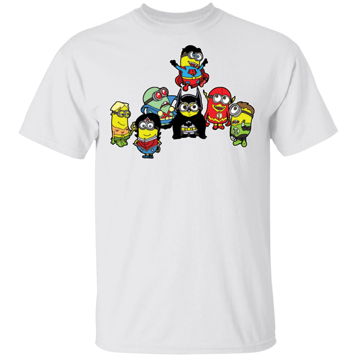 T-Shirts White / S Justice Minions T-Shirt
