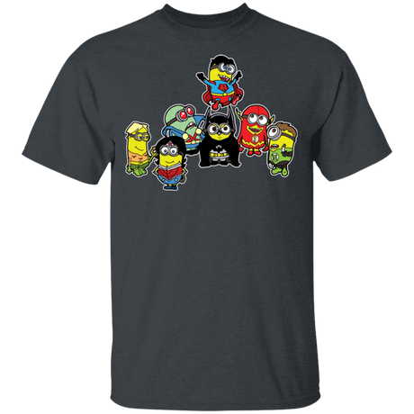 T-Shirts Dark Heather / YXS Justice Minions Youth T-Shirt