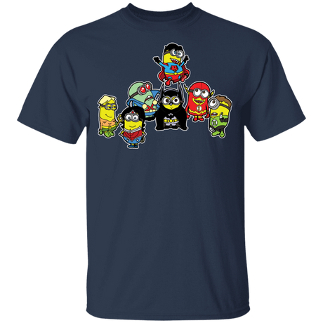 T-Shirts Navy / YXS Justice Minions Youth T-Shirt