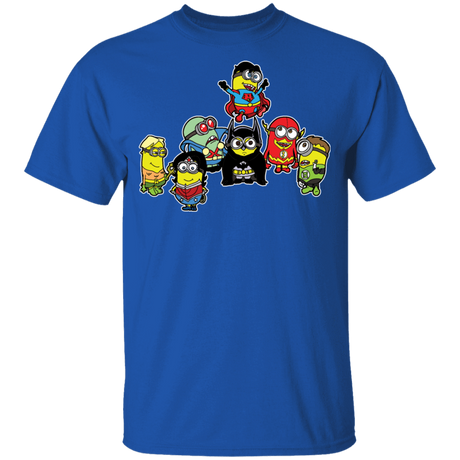 T-Shirts Royal / YXS Justice Minions Youth T-Shirt