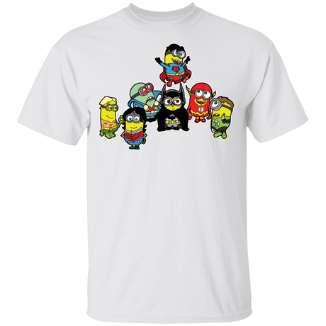 T-Shirts White / YXS Justice Minions Youth T-Shirt