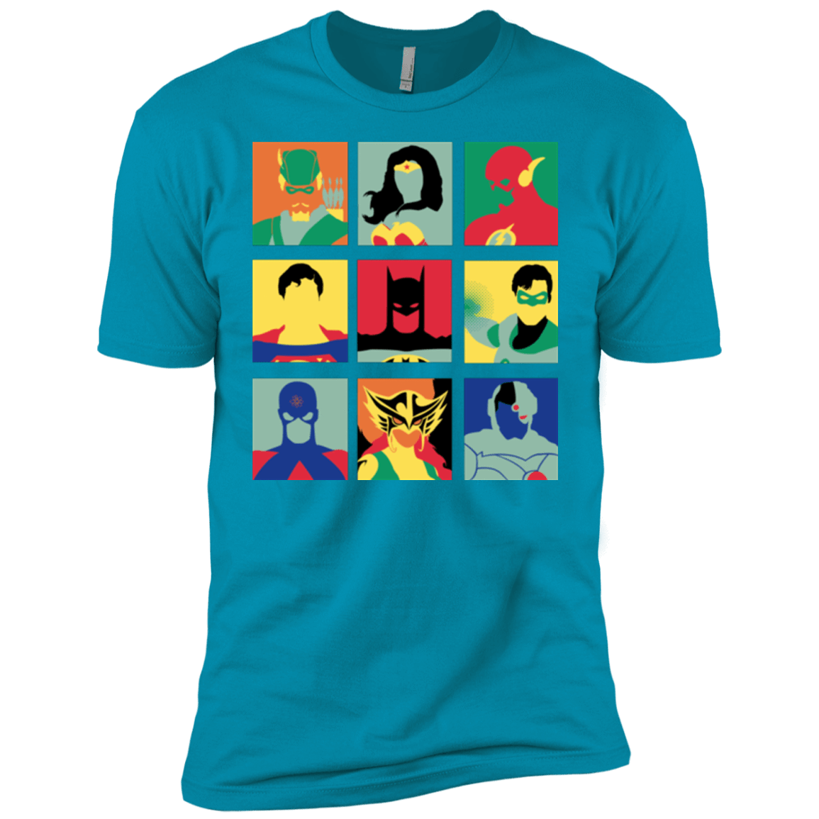 T-Shirts Turquoise / YXS Justice Pop Boys Premium T-Shirt