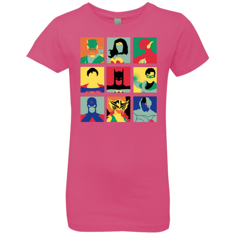 T-Shirts Hot Pink / YXS Justice Pop Girls Premium T-Shirt