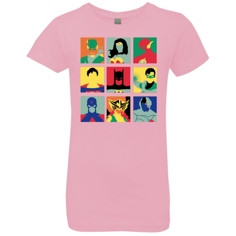 T-Shirts Light Pink / YXS Justice Pop Girls Premium T-Shirt