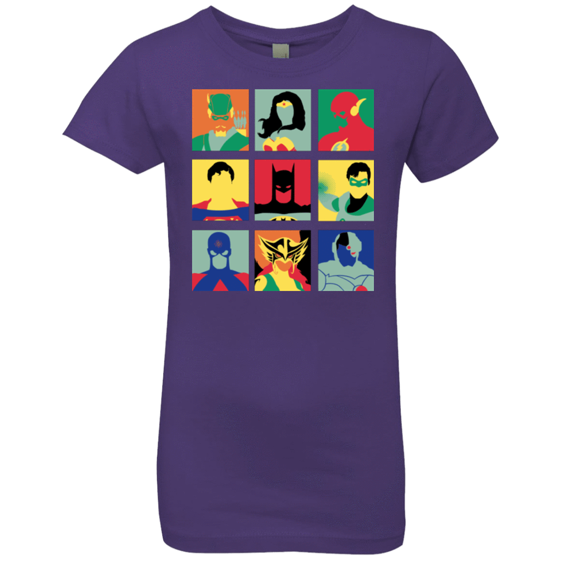 T-Shirts Purple Rush / YXS Justice Pop Girls Premium T-Shirt