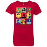 T-Shirts Red / YXS Justice Pop Girls Premium T-Shirt