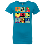 T-Shirts Turquoise / YXS Justice Pop Girls Premium T-Shirt