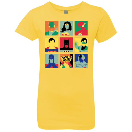 T-Shirts Vibrant Yellow / YXS Justice Pop Girls Premium T-Shirt