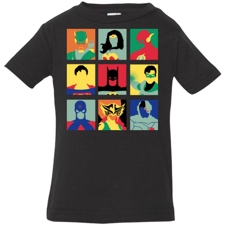 T-Shirts Black / 6 Months Justice Pop Infant PremiumT-Shirt