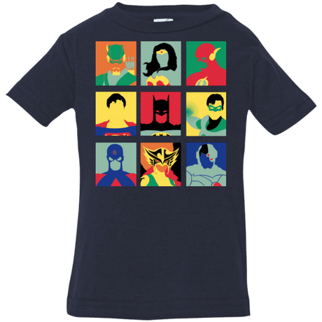 T-Shirts Navy / 6 Months Justice Pop Infant PremiumT-Shirt