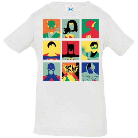 T-Shirts White / 6 Months Justice Pop Infant PremiumT-Shirt