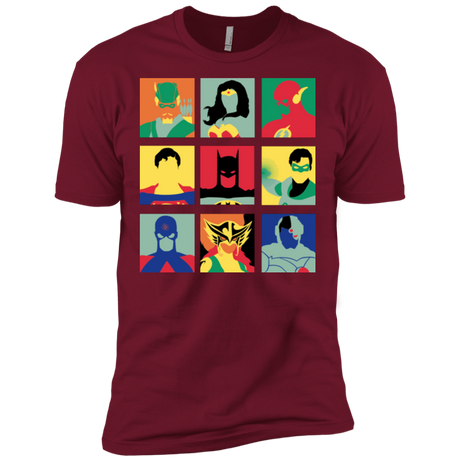 T-Shirts Cardinal / X-Small Justice Pop Men's Premium T-Shirt