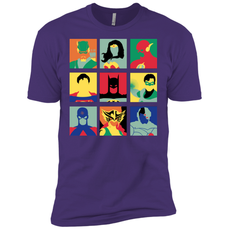T-Shirts Purple / X-Small Justice Pop Men's Premium T-Shirt