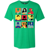 T-Shirts Envy / Small Justice Pop Men's Triblend T-Shirt