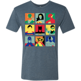 T-Shirts Indigo / Small Justice Pop Men's Triblend T-Shirt