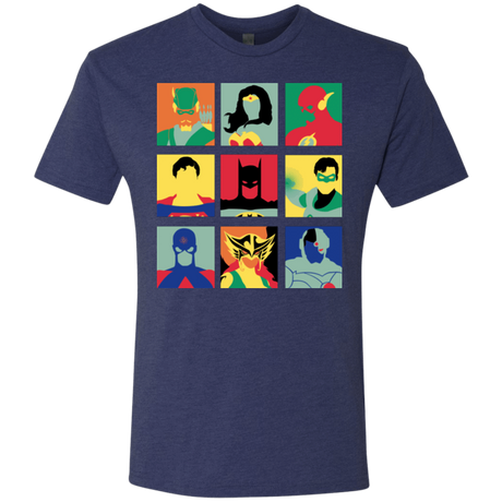 T-Shirts Vintage Navy / Small Justice Pop Men's Triblend T-Shirt