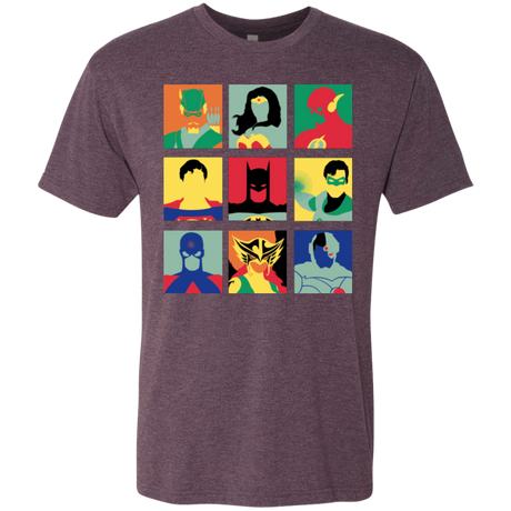 T-Shirts Vintage Purple / Small Justice Pop Men's Triblend T-Shirt