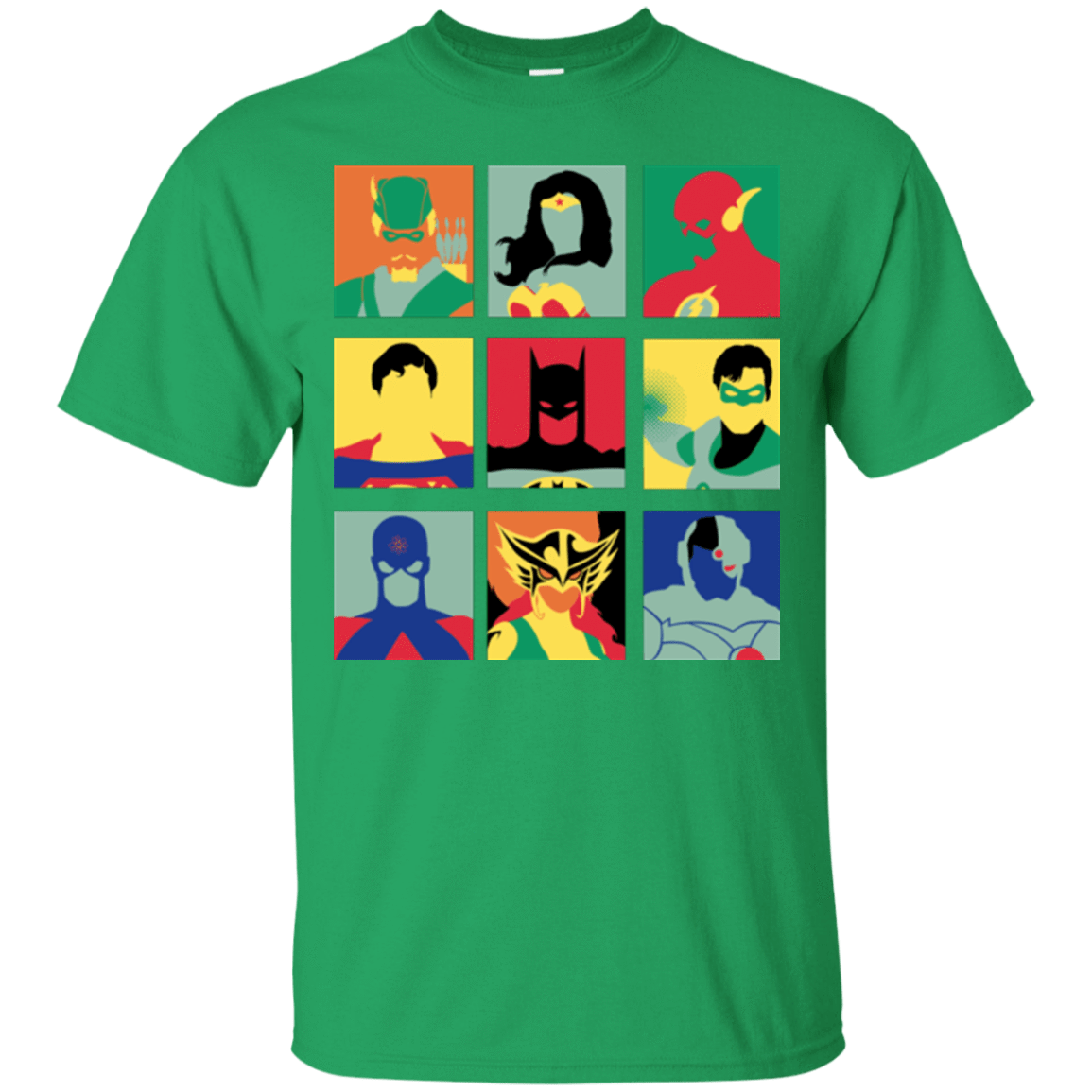 T-Shirts Irish Green / Small Justice Pop T-Shirt