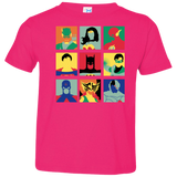 T-Shirts Hot Pink / 2T Justice Pop Toddler Premium T-Shirt