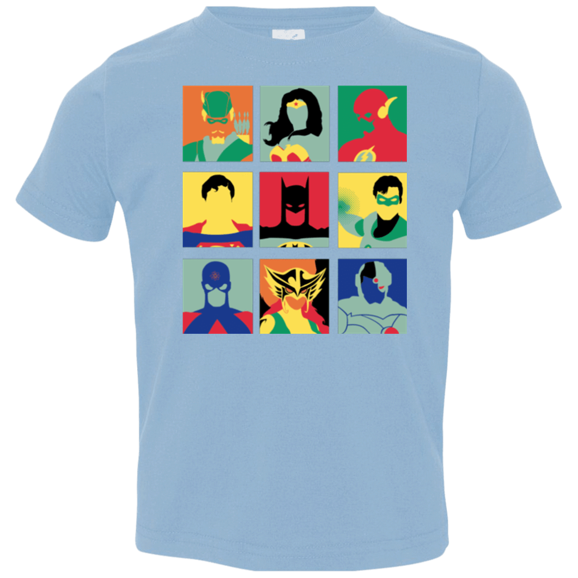 T-Shirts Light Blue / 2T Justice Pop Toddler Premium T-Shirt