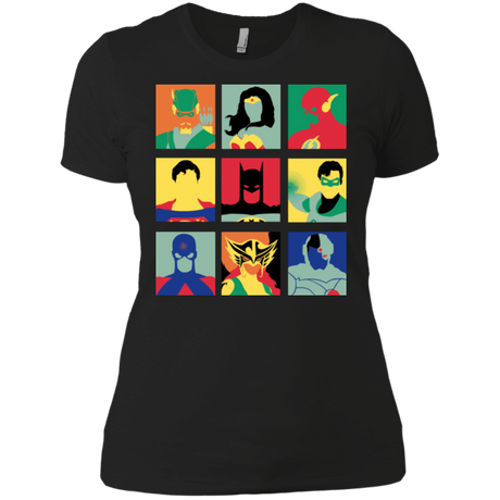 T-Shirts Black / X-Small Justice Pop Women's Premium T-Shirt