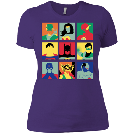 T-Shirts Purple / X-Small Justice Pop Women's Premium T-Shirt
