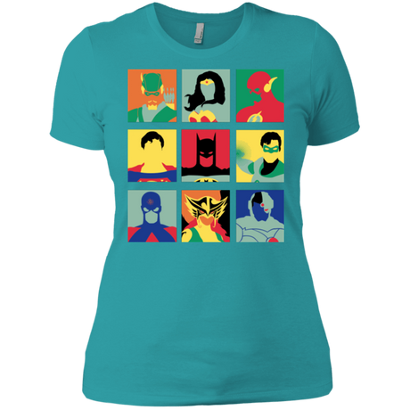 T-Shirts Tahiti Blue / X-Small Justice Pop Women's Premium T-Shirt