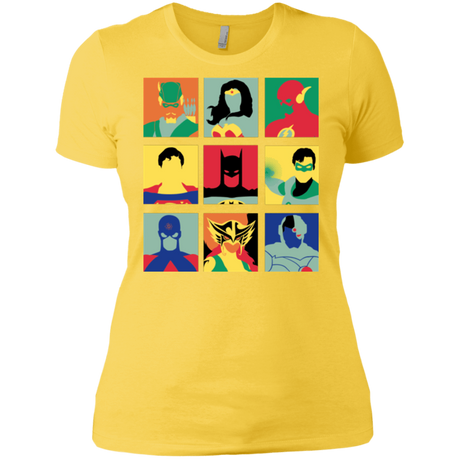 T-Shirts Vibrant Yellow / X-Small Justice Pop Women's Premium T-Shirt