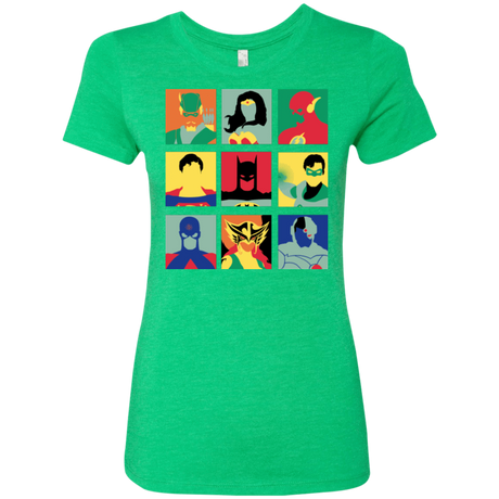 T-Shirts Envy / Small Justice Pop Women's Triblend T-Shirt