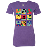 T-Shirts Purple Rush / Small Justice Pop Women's Triblend T-Shirt