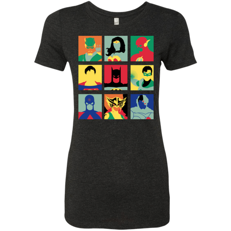T-Shirts Vintage Black / Small Justice Pop Women's Triblend T-Shirt