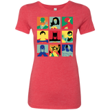 T-Shirts Vintage Red / Small Justice Pop Women's Triblend T-Shirt