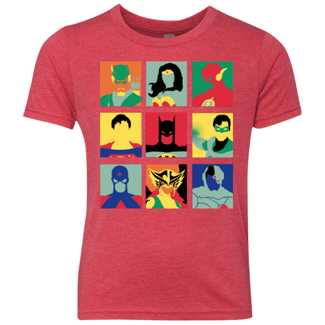 T-Shirts Vintage Red / YXS Justice Pop Youth Triblend T-Shirt