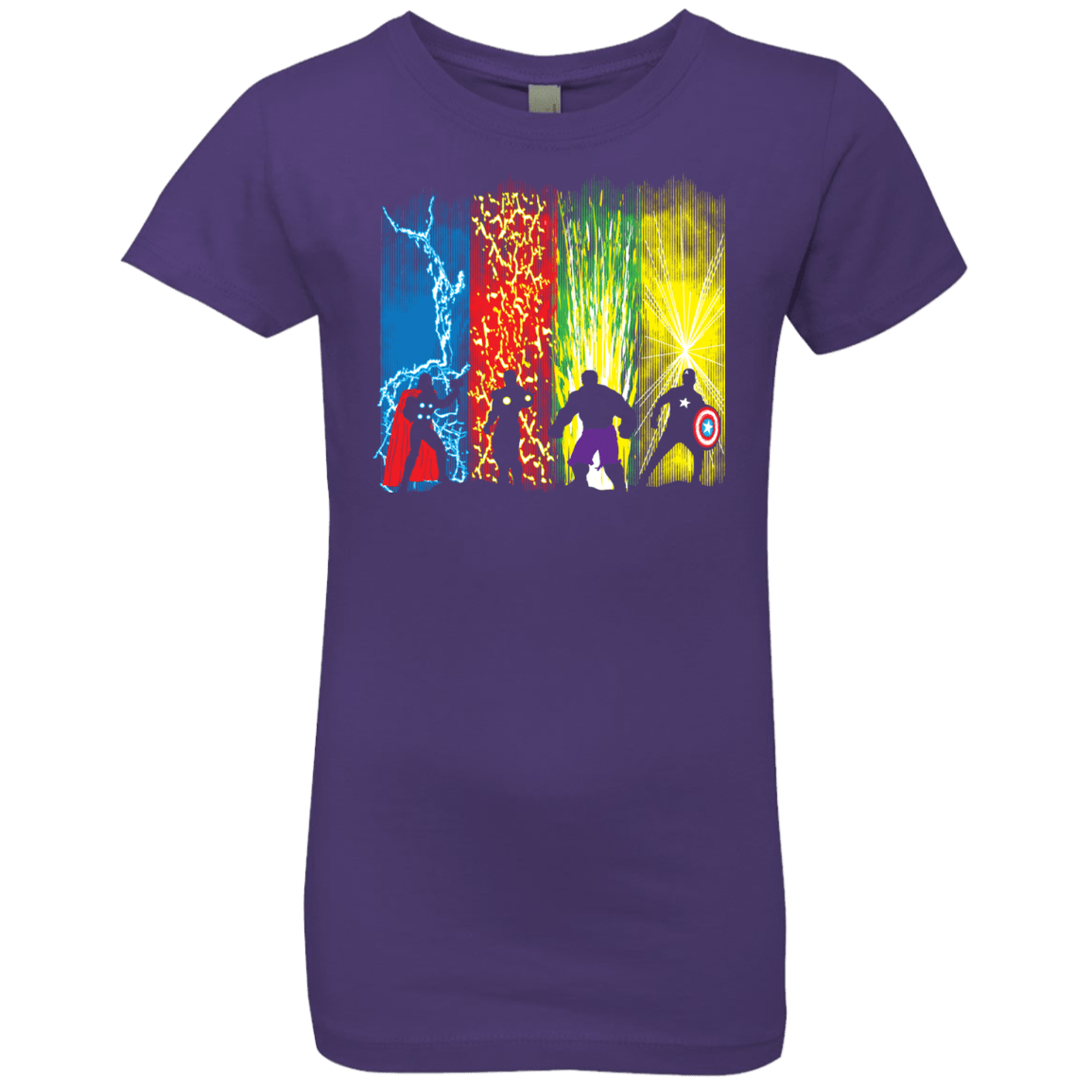T-Shirts Purple Rush / YXS Justice Prevails Girls Premium T-Shirt