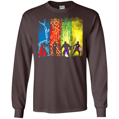 T-Shirts Dark Chocolate / S Justice Prevails Men's Long Sleeve T-Shirt