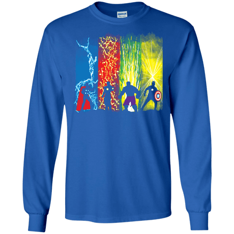 T-Shirts Royal / S Justice Prevails Men's Long Sleeve T-Shirt