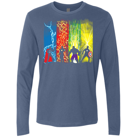 T-Shirts Indigo / S Justice Prevails Men's Premium Long Sleeve