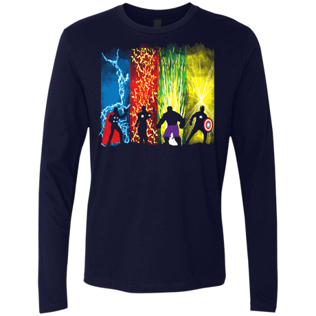 T-Shirts Midnight Navy / S Justice Prevails Men's Premium Long Sleeve
