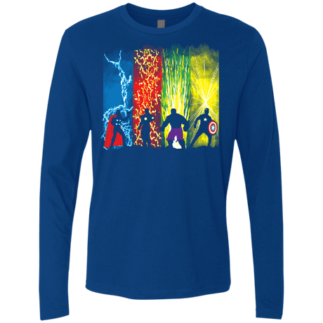 T-Shirts Royal / S Justice Prevails Men's Premium Long Sleeve
