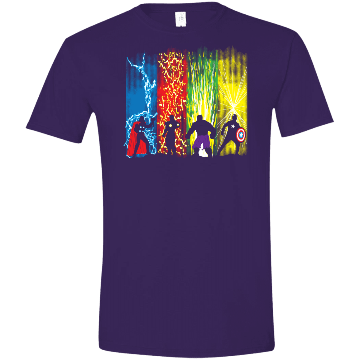 T-Shirts Purple / S Justice Prevails Men's Semi-Fitted Softstyle