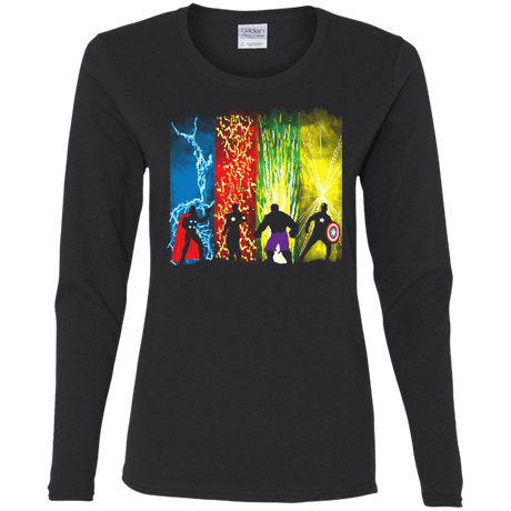 T-Shirts Black / S Justice Prevails Women's Long Sleeve T-Shirt