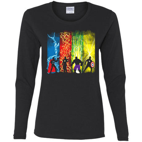 T-Shirts Black / S Justice Prevails Women's Long Sleeve T-Shirt