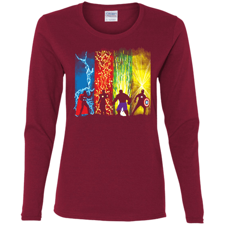 T-Shirts Cardinal / S Justice Prevails Women's Long Sleeve T-Shirt